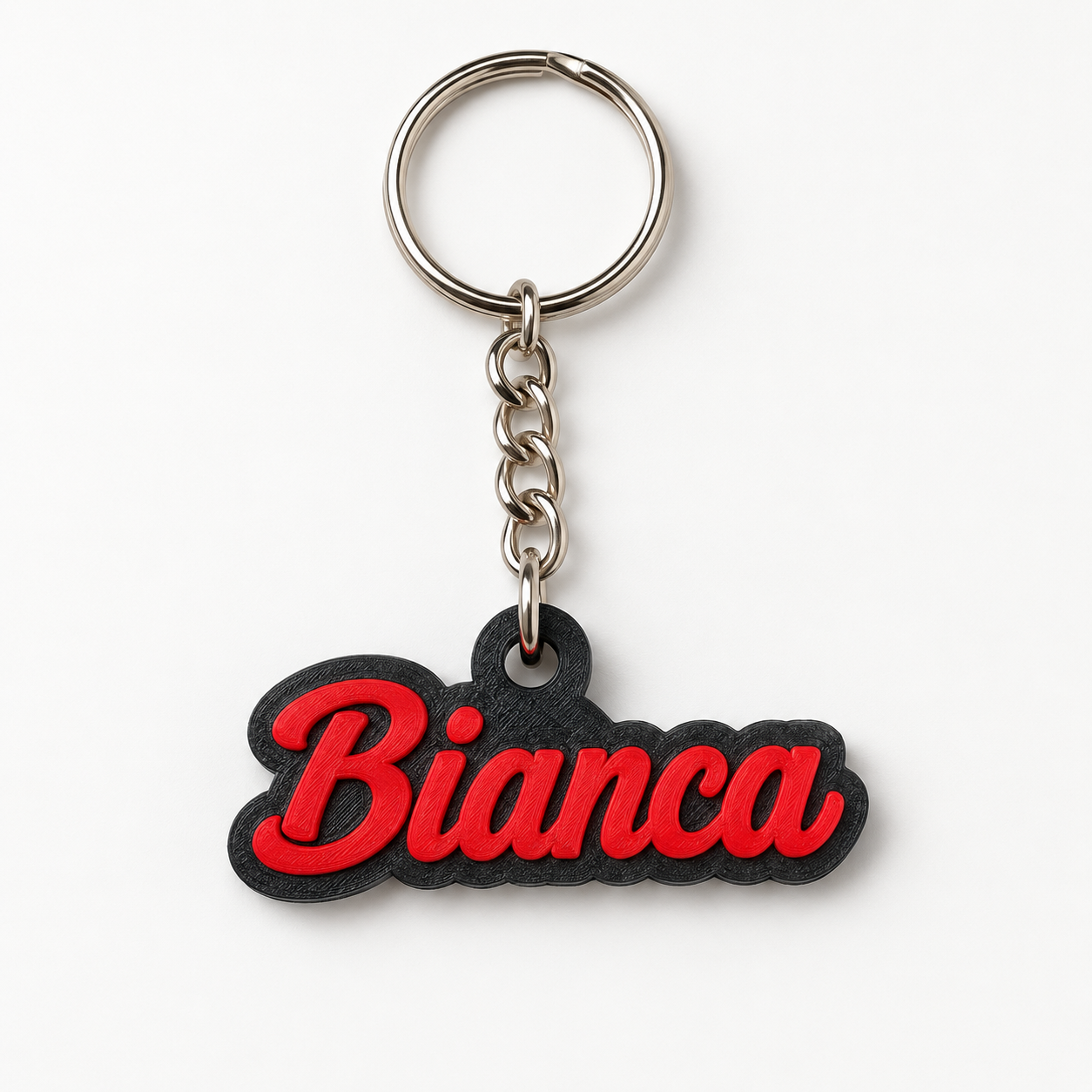 Porte-clé bicolore